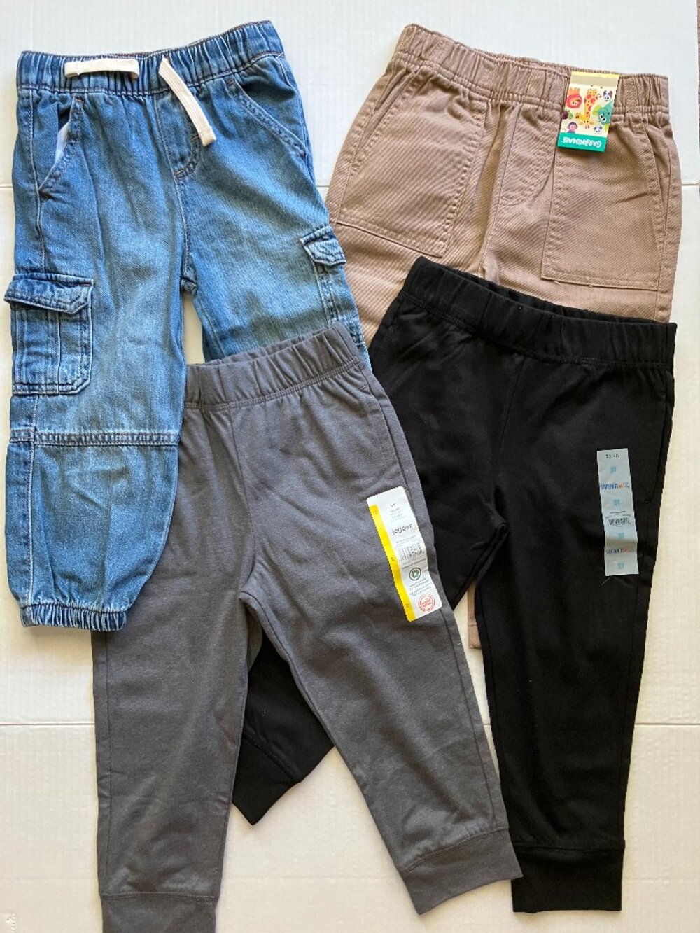 3T Wonder Nation & Garanimals Boys Pants Bundle